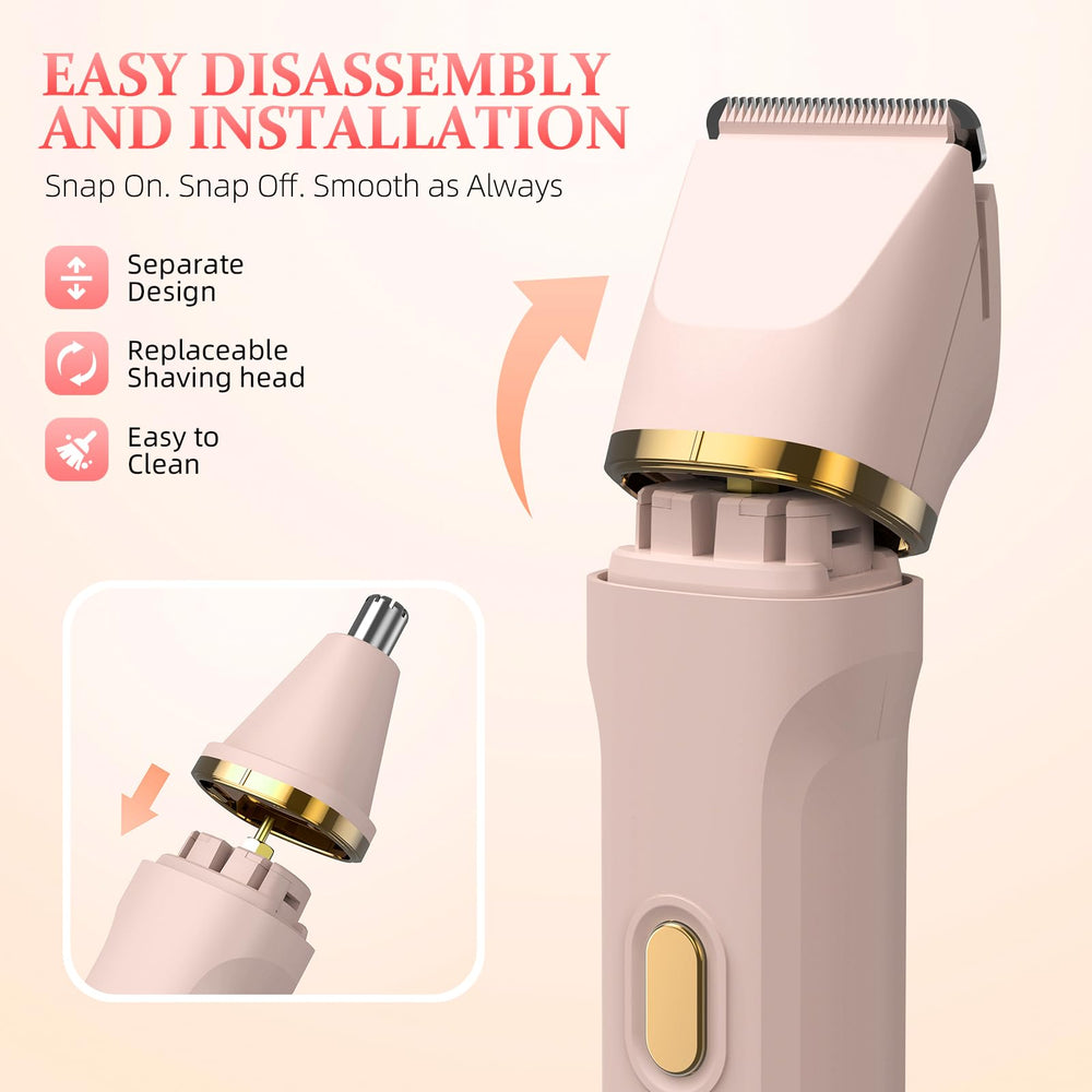HOHOLE skin-friendly trim with guards reduces irritation