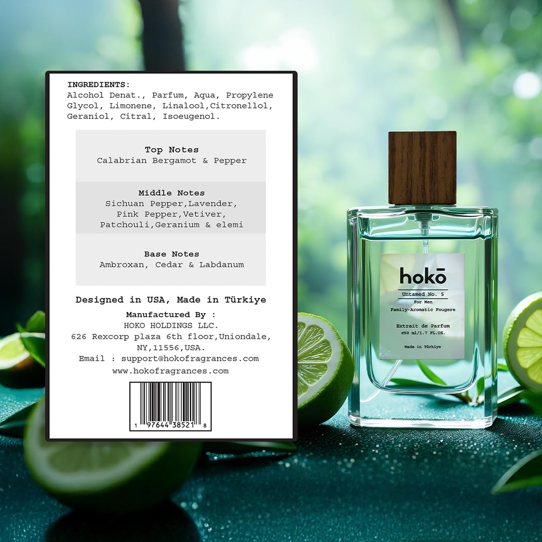HOKO Untamed No. 5 gift-ready packaging appeals to thoughtful gifting.
