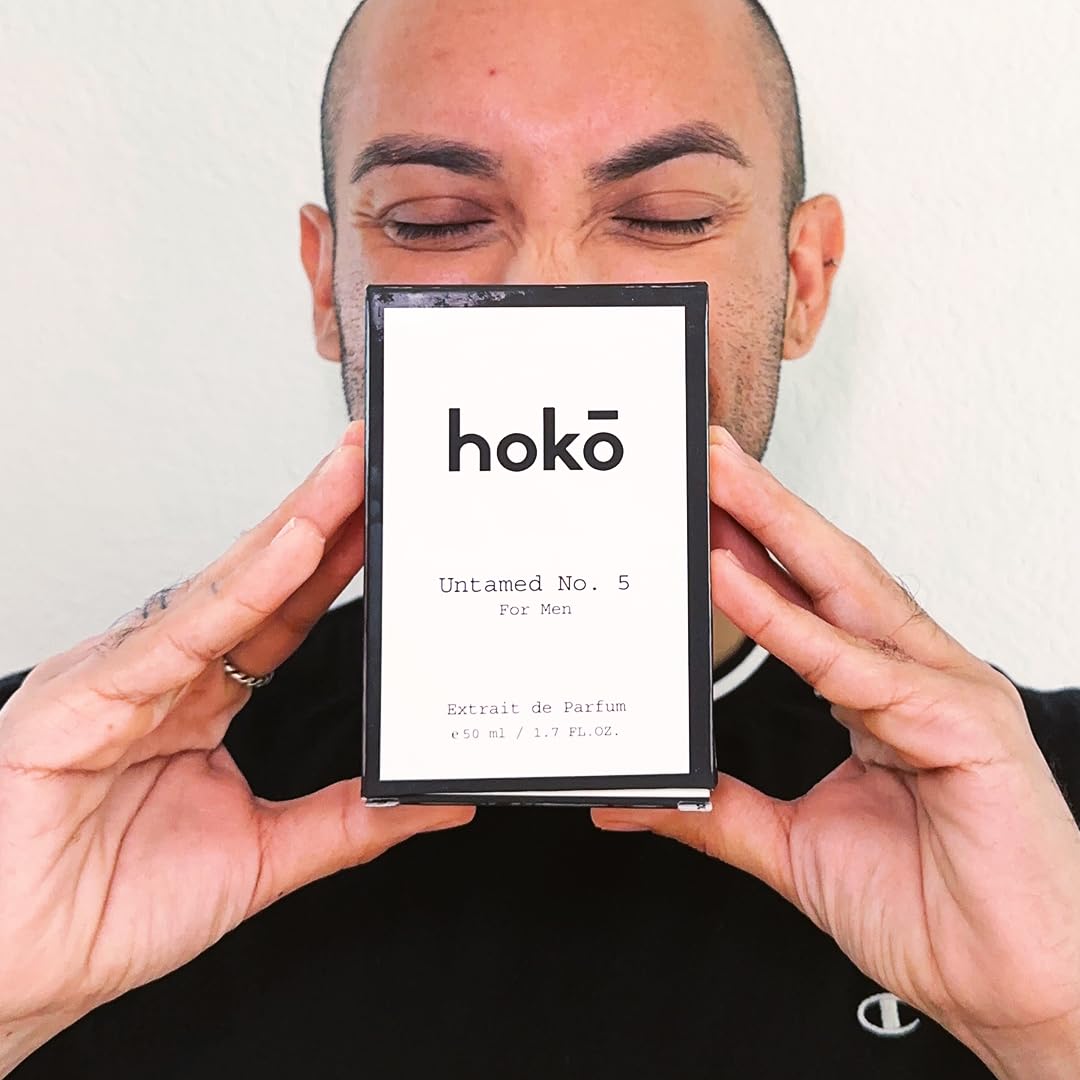 HOKO Untamed No. 5 travel-size bottle ideal for on-the-go moments.