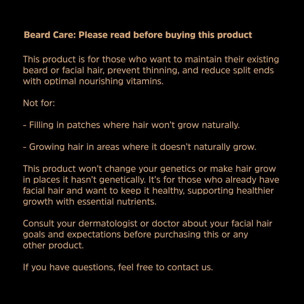 USA-made ALPHA BEARD packaging signals premium quality