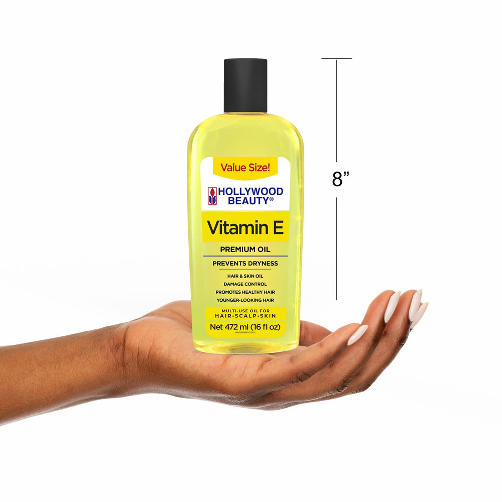 Hollywood Beauty Vitamin E Oil multipurpose oil for whole family care.