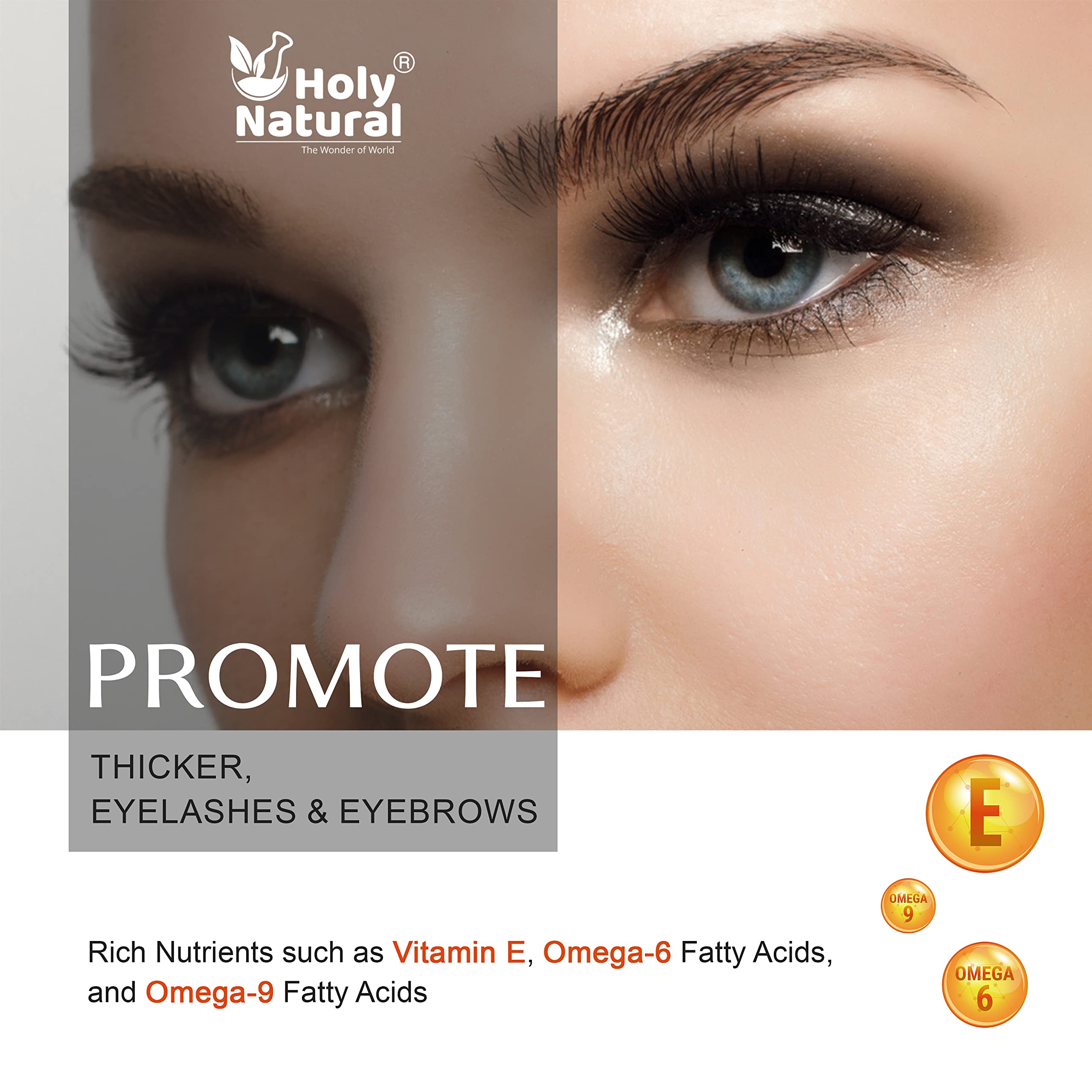 Holy Natural oil for lashes and brows nourishment