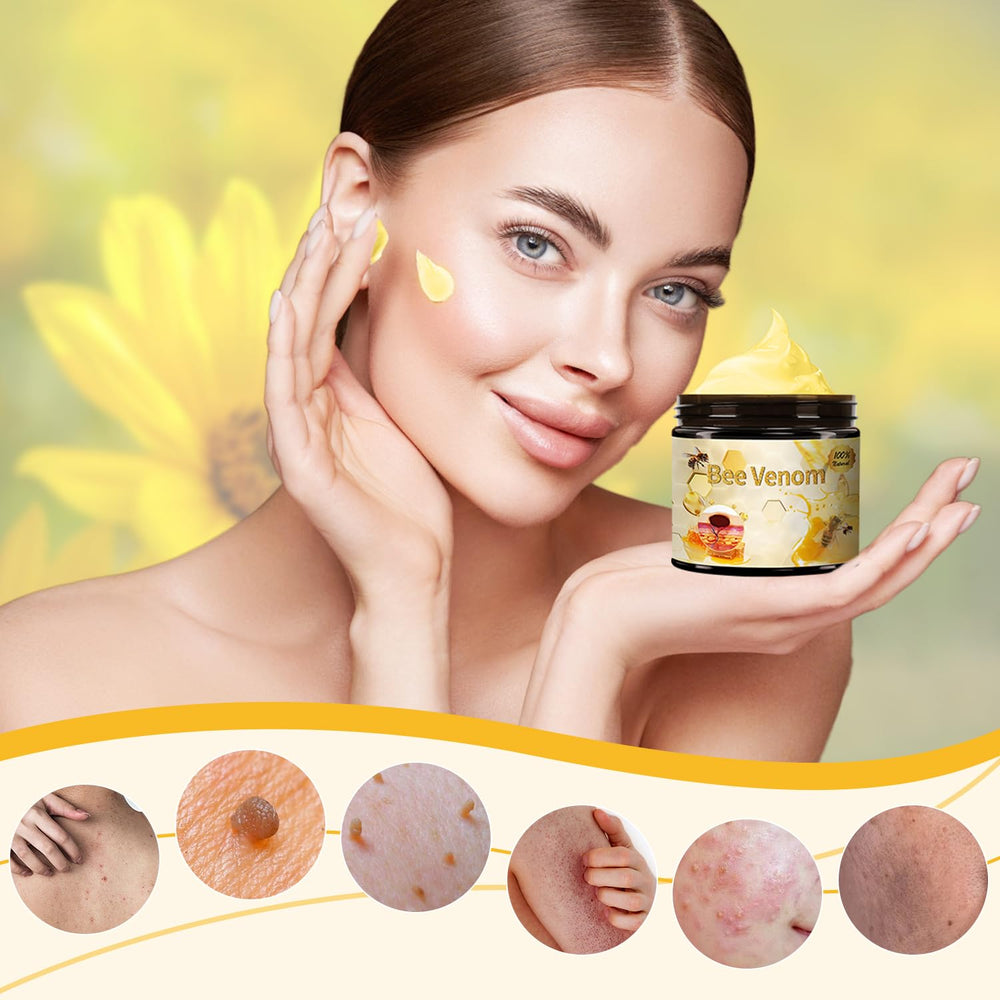 Holyarm Bee Venom Moisturizing Gel jar front for quick hydration