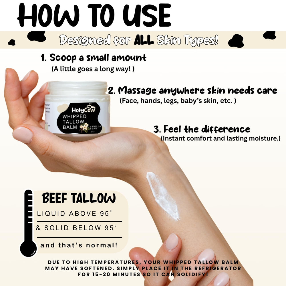 HolyCow handmade small-batch balm from Indiana for quality skincare.