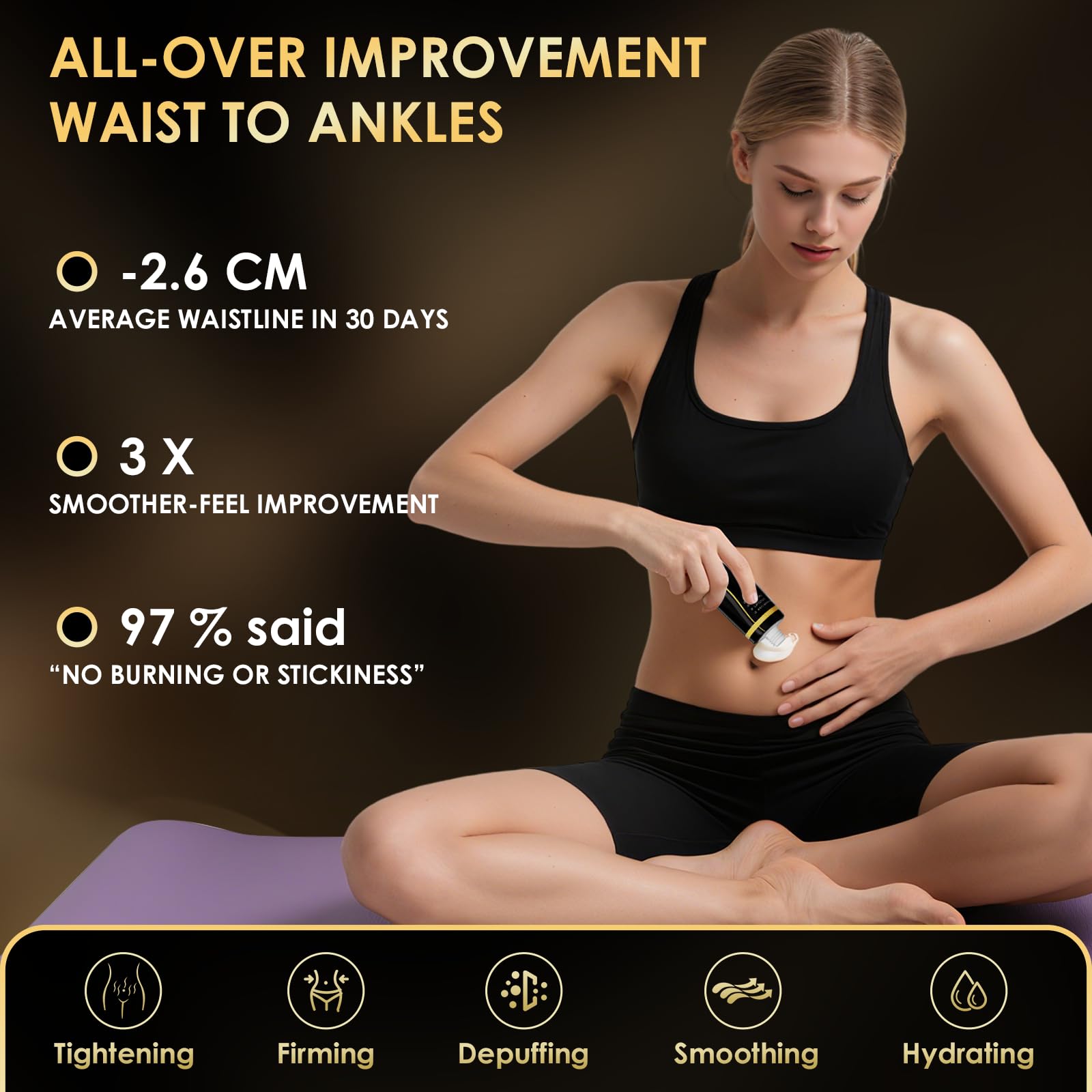 HOLYOM B Flat Cream with honey nourishes and hydrates the skin.