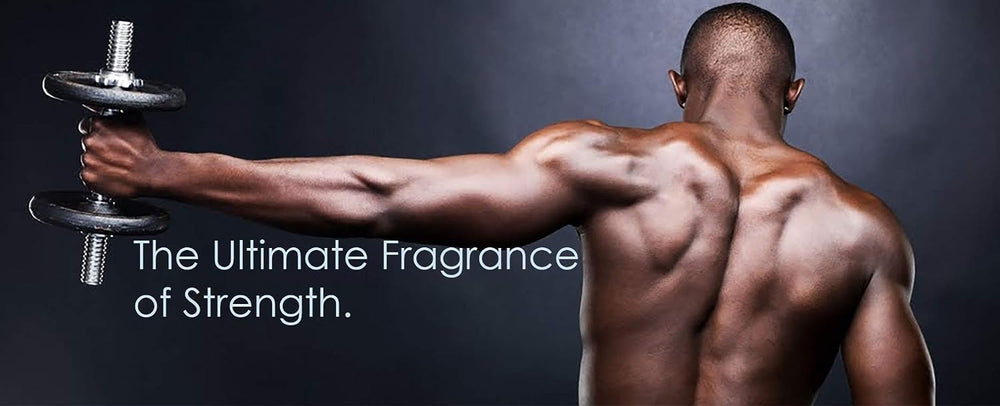 Close up of HOMBRE Red Deodorant label highlighting anti stain technology
