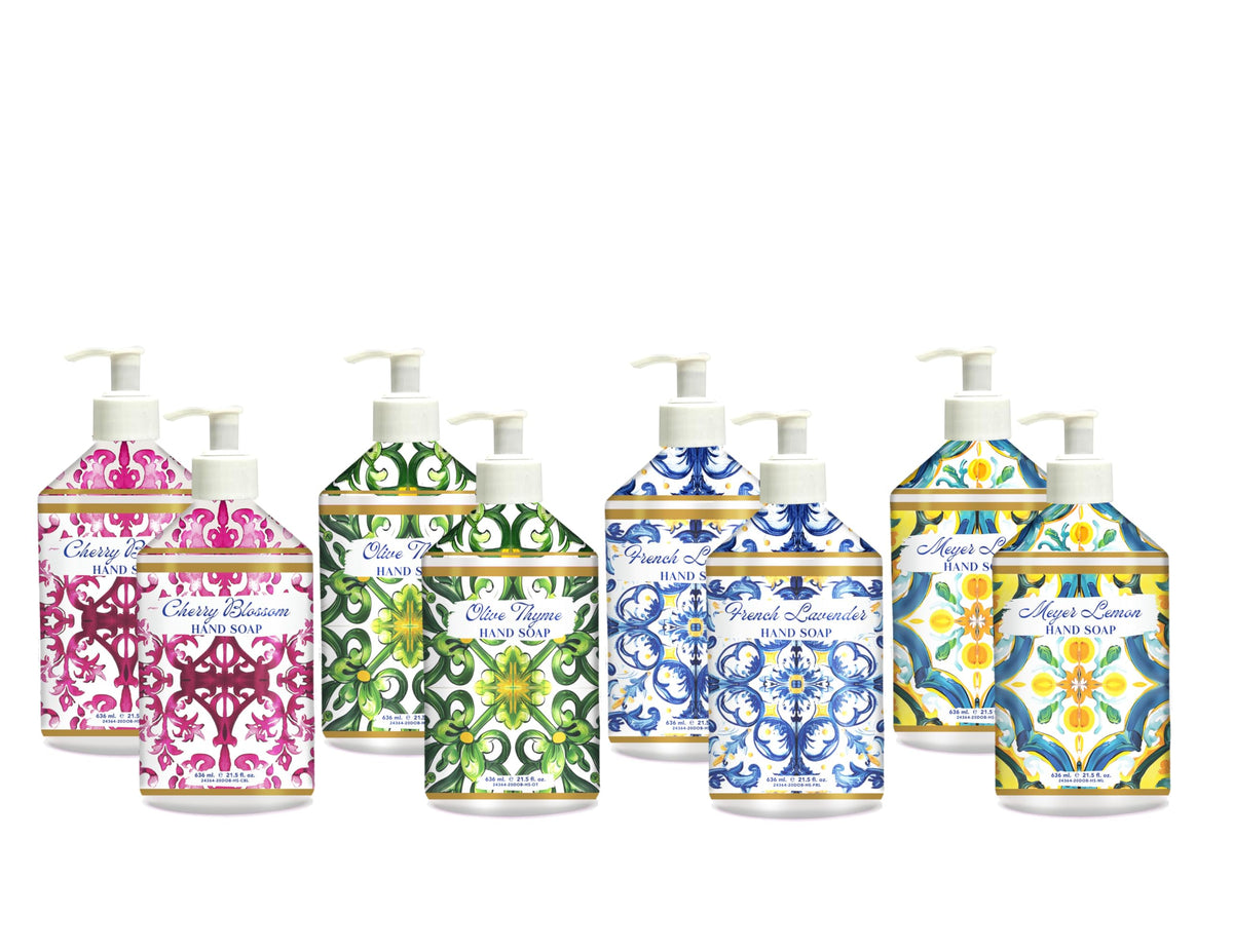 Home & Body Company Dolce Breeza Cherry Blossom bottle pump with delicate scent at handwashing