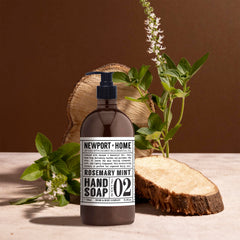 Home & Body Company Newport hand soap pump bottle for easy daily handwashing.