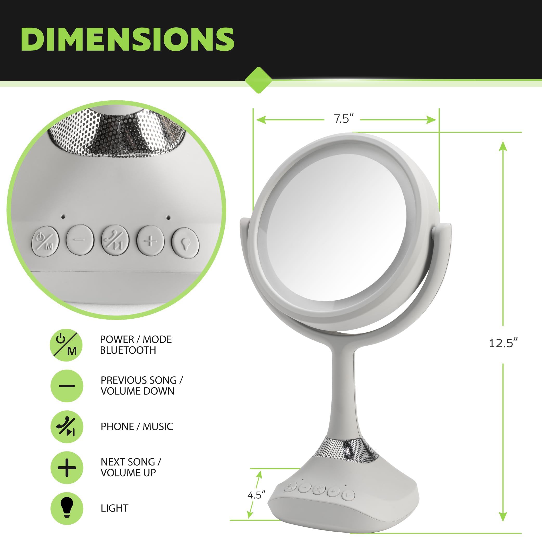 Home NetWerks LED lighting with 80 CRI shows accurate skin tones.