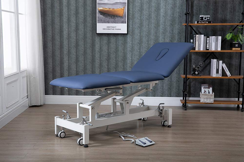 HomelyD electric treatment table multi-section design supports varied therapy positions.