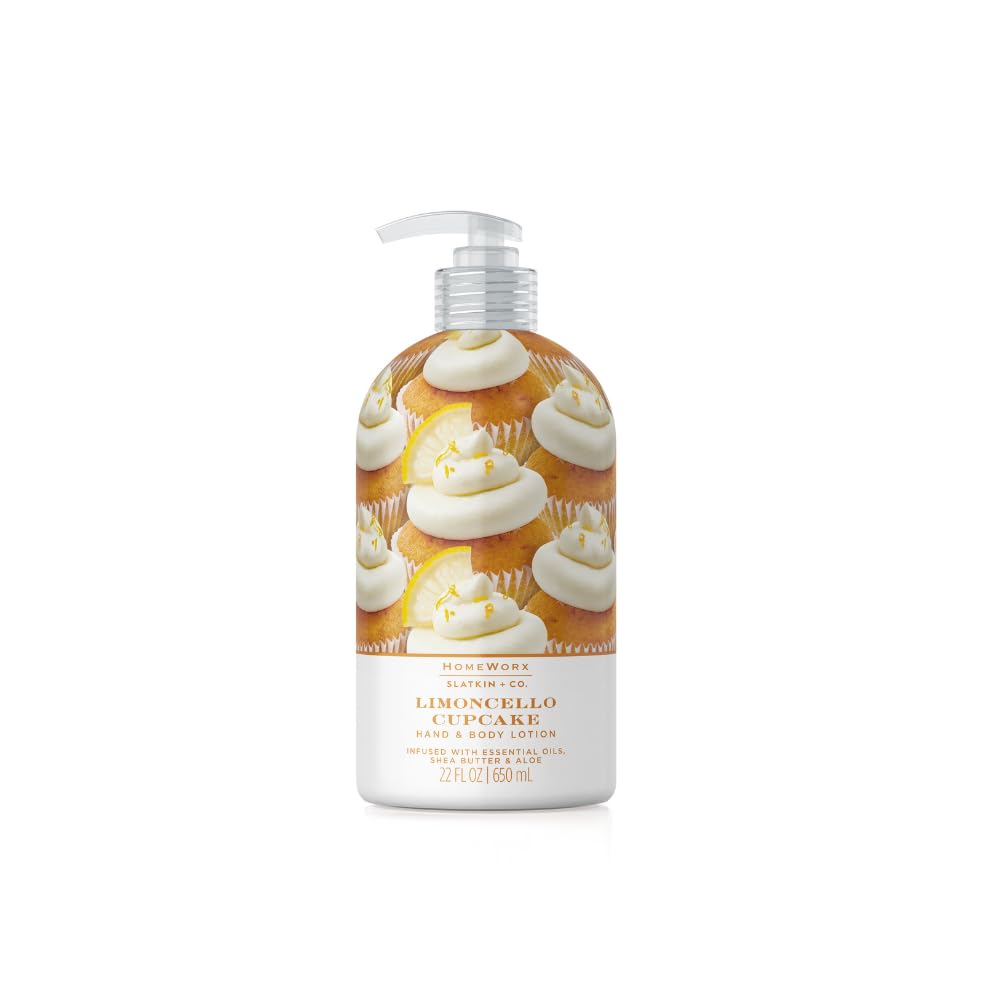 Homeworx Limoncello Cupcake bottle for daily hydration and fragrance.