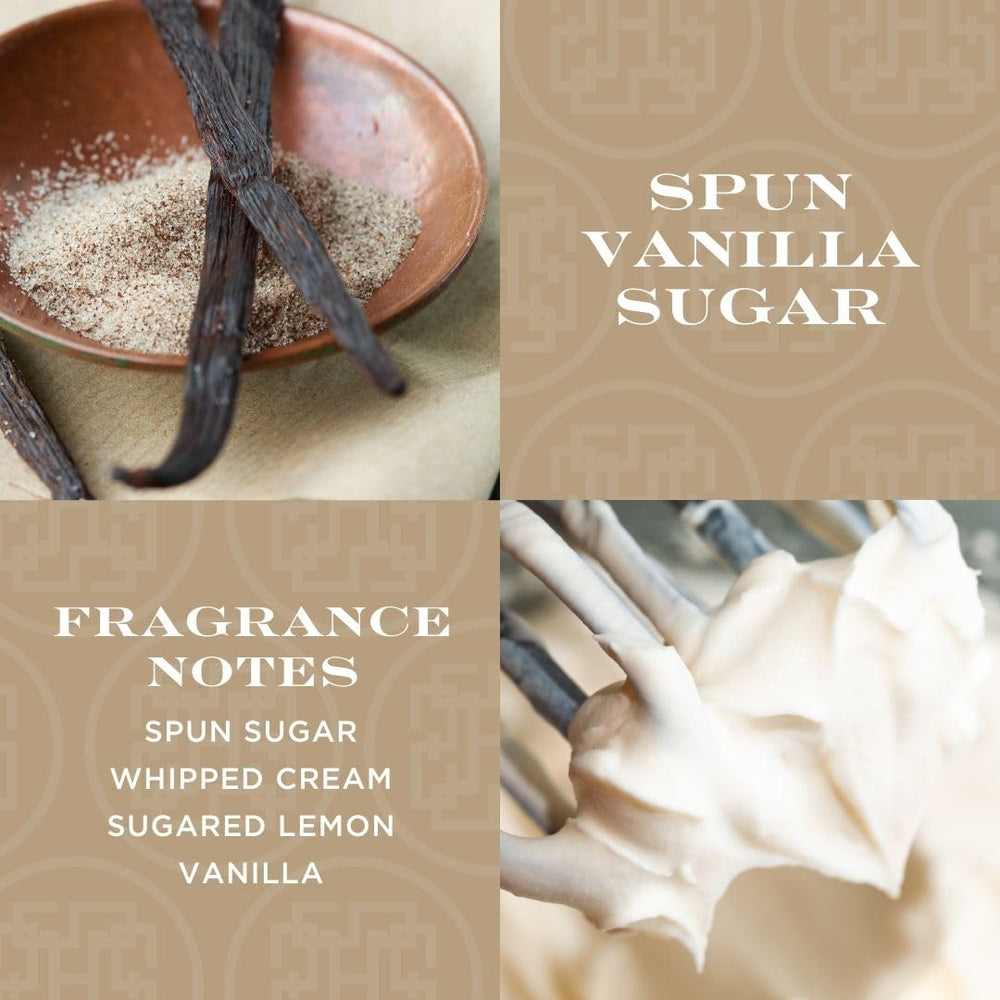 Homeworx Spun Vanilla Sugar lather foam demonstrates rich cleansing with a comforting aroma.