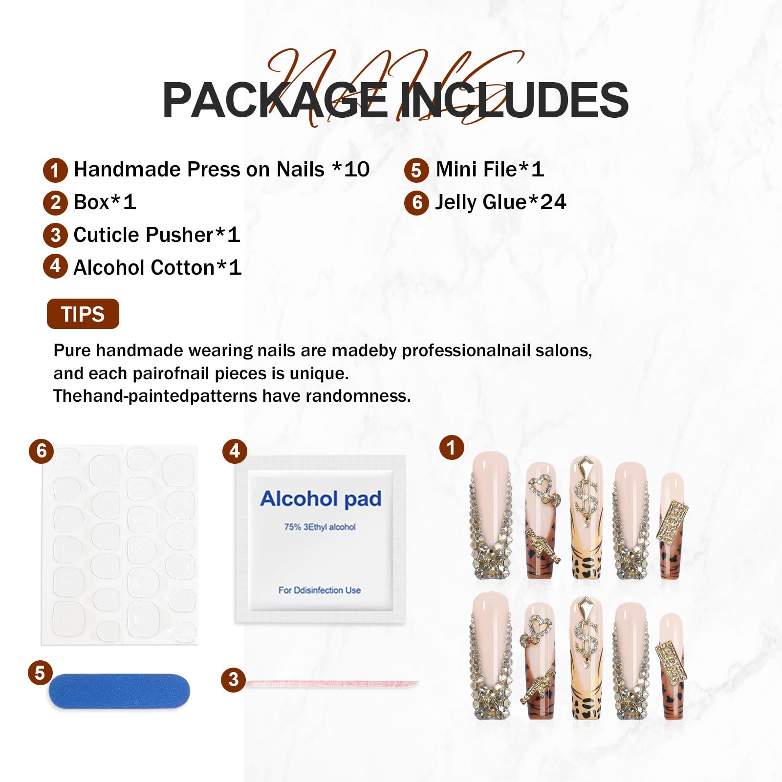 Homsera exotic print nails highlighting bold fashion statements
