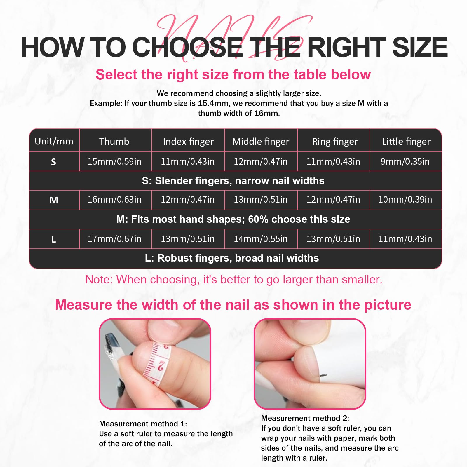 Gentle removal keeps natural nails healthy with Homsera nails.