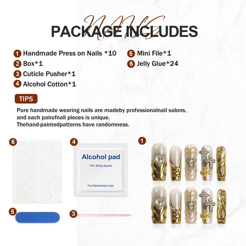 Homsera reusable handmade press-on nails for versatile style swaps