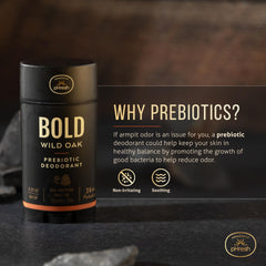 Honestly pHresh Wild Oak application swipe for smooth, long-lasting freshness