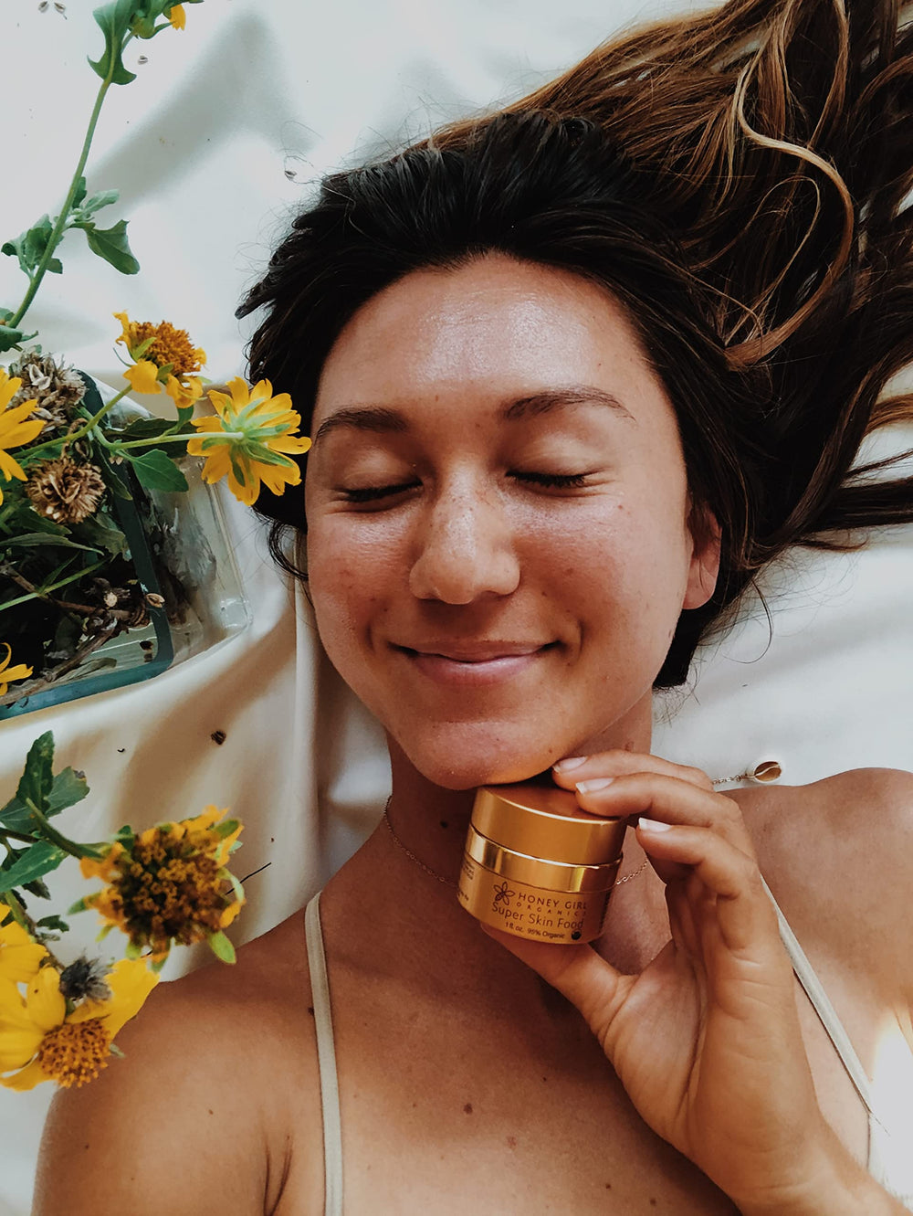 Eco-friendly packaging for Honey Girl Organics Super Skin Food