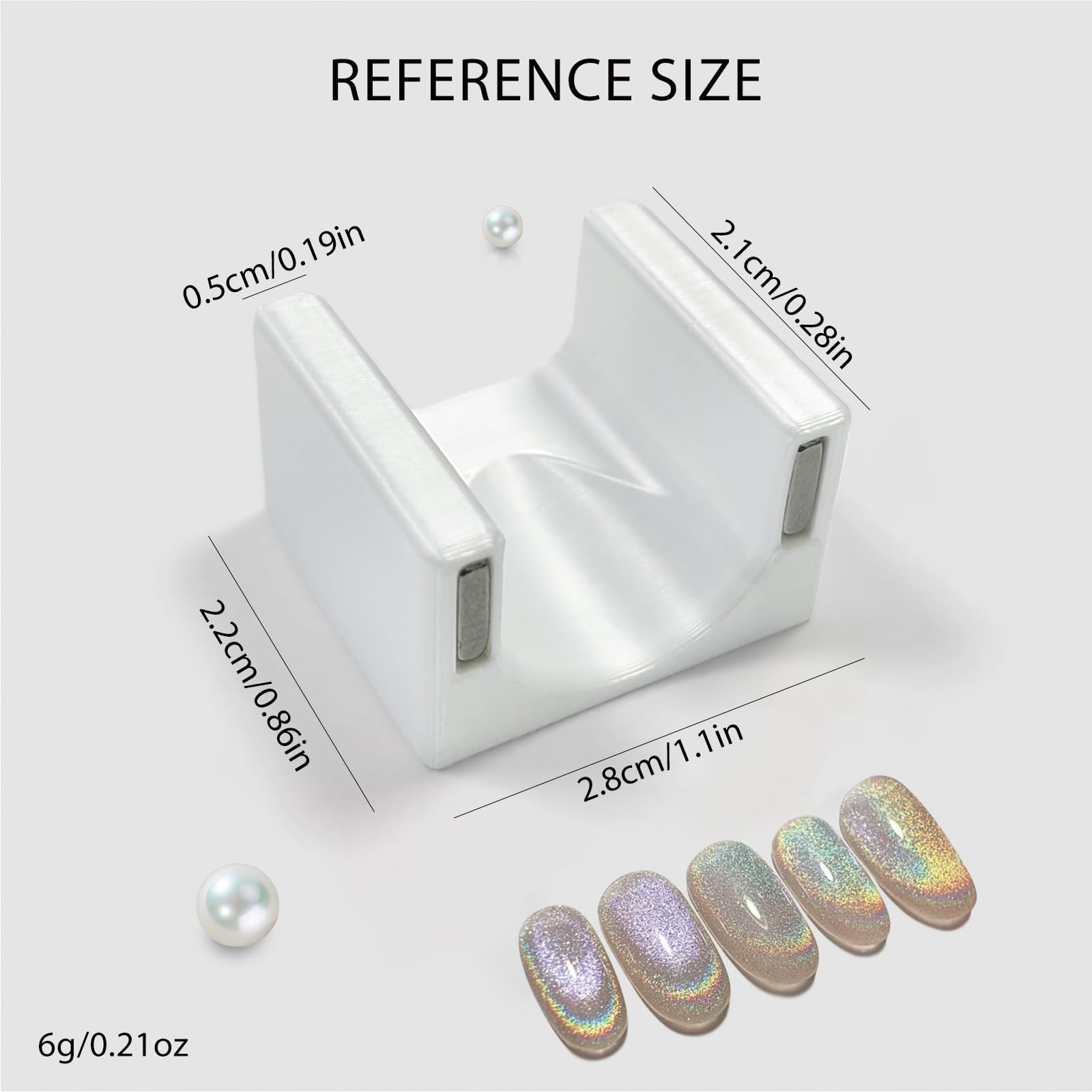 Honey Joy 5D magnet enables precise lines and refined cat eye finishes.