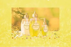 Ingredients panel of Honey Pixie Moist Silky Shampoo with honey and argan oil