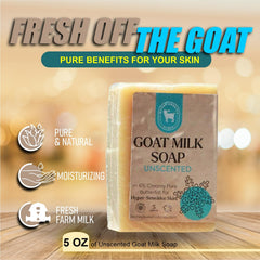 Honey Sweetie Acres goat milk soap ingredients on display featuring farm-fresh goats and nourishing oils.