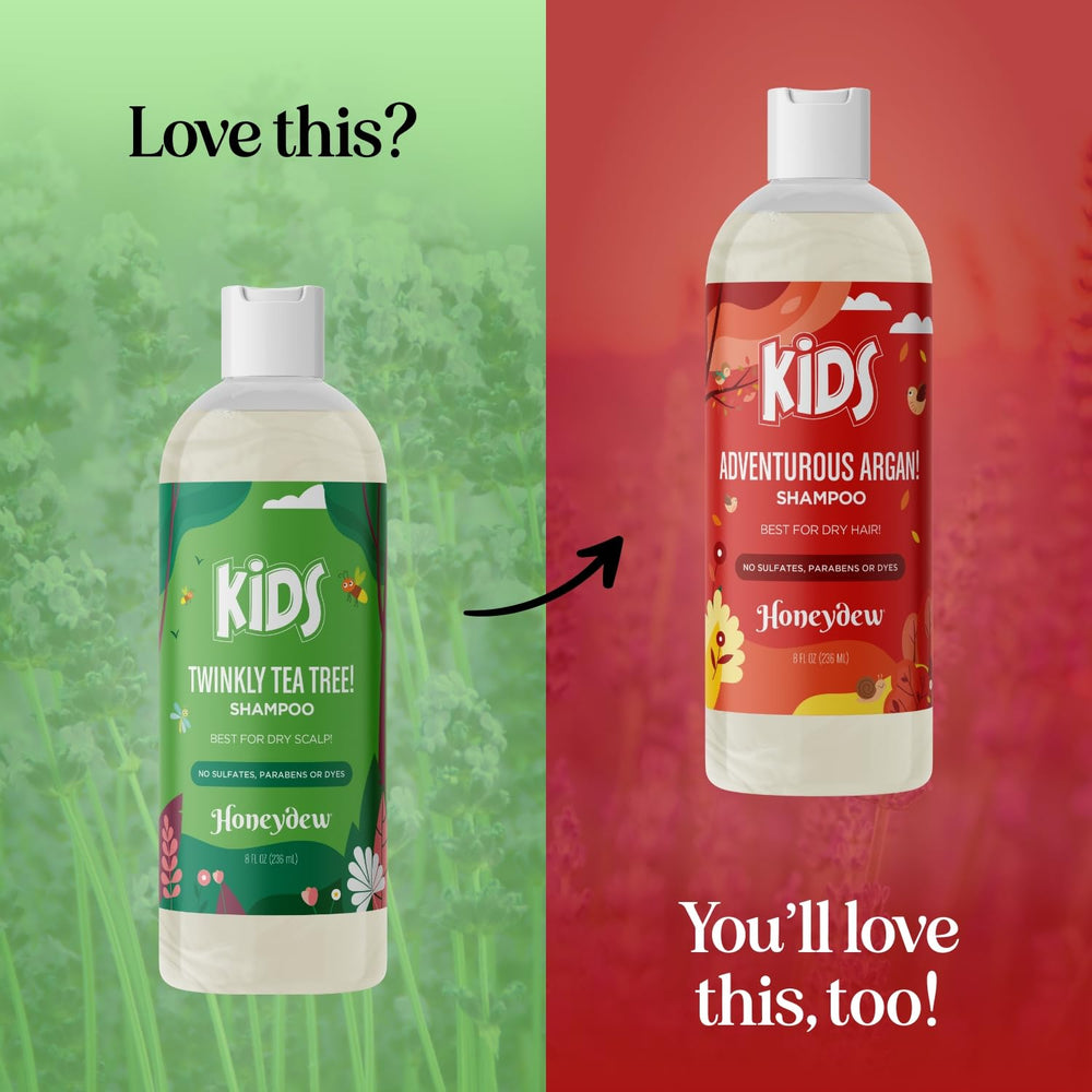 Pour action showing viscous cleanser and clarity
