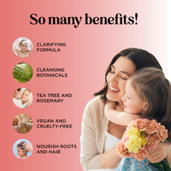 Honeydew Kids Shampoo bottle with lavender oil drops for soothing scent during wash