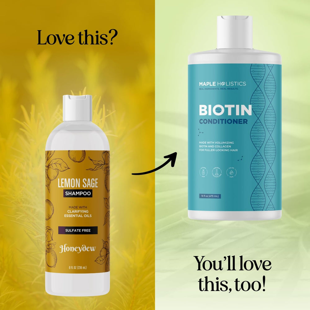 Honeydew Lemon Sage Shampoo for men and women use.