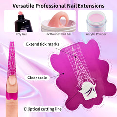 Honey Joy nail form back with enviro-friendly glue for skin comfort