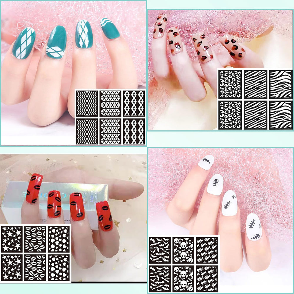Compatible with natural nails, gels, or acrylics for versatile styling.