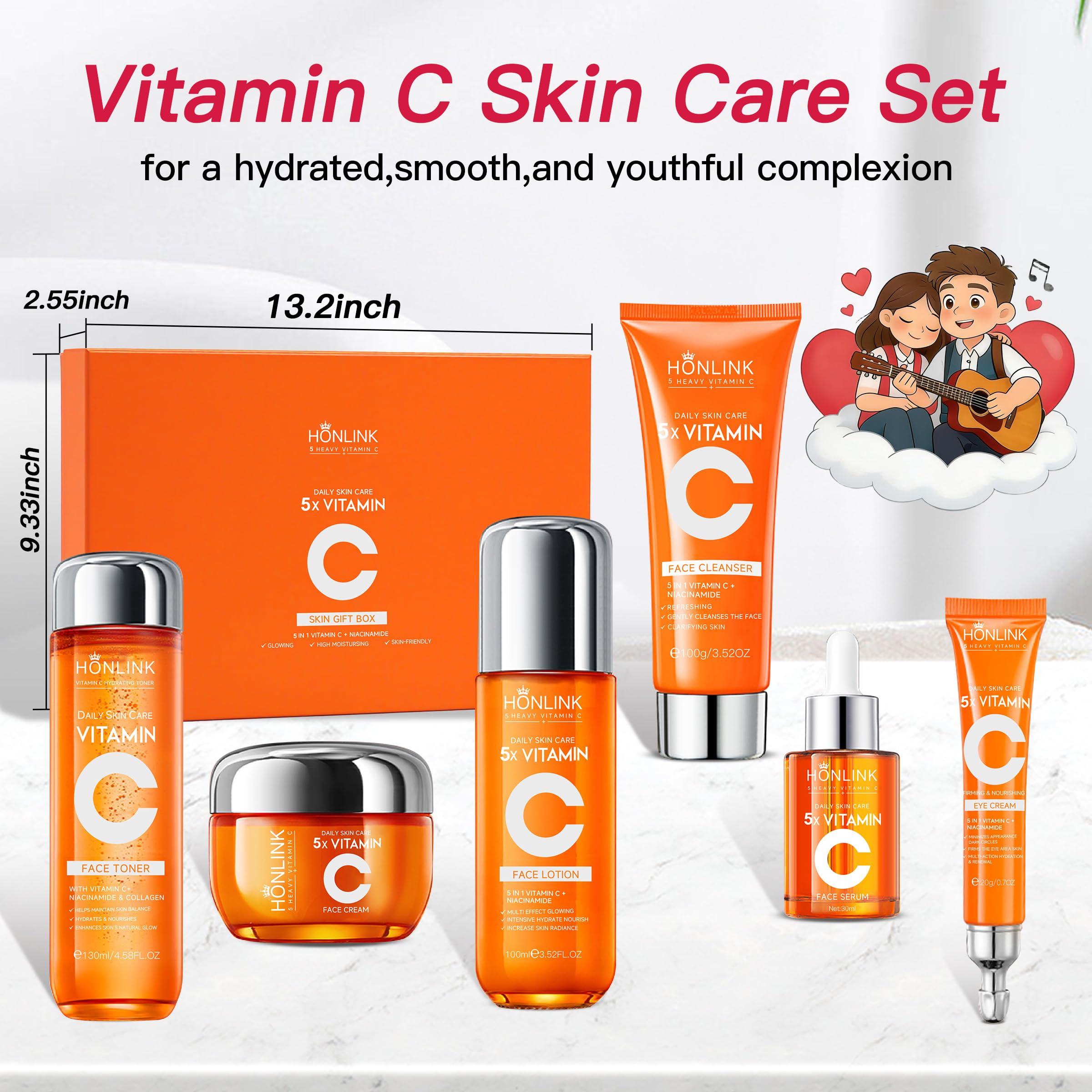 HONLINK Glown eye cream tube for gentle eye-area care.