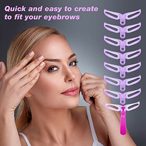 Honoson foldable eyebrow razor in blue for quick trimming
