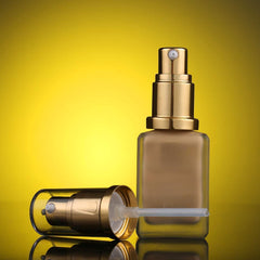 Honoson foundation pumps four-pack in gold for easy replacement.