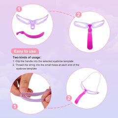 Honoson stainless steel tweezers offer precise brow tidying