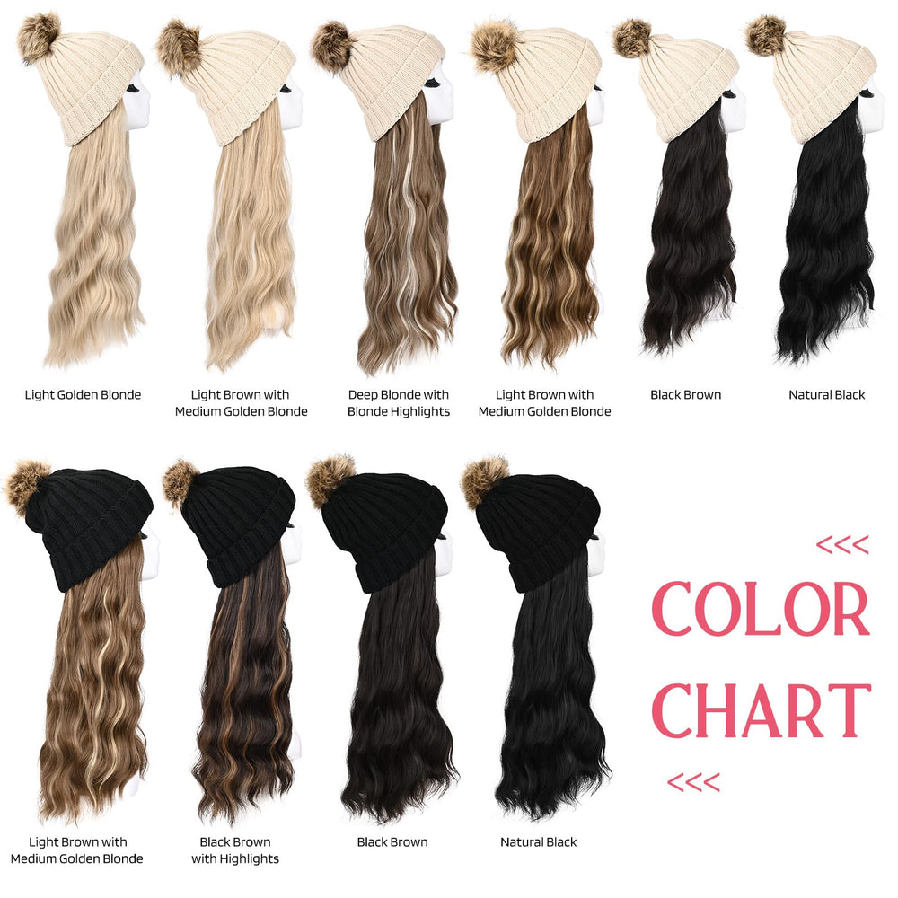 HOOJIH one-size-fits-most knit for flexible wear
