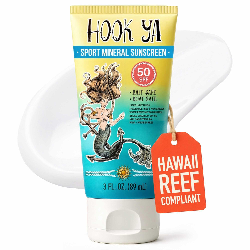 Hook'Ya fragrance-free formula with no added fragrances.