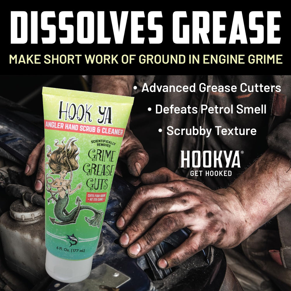 Hook'Ya on-the-water hand wash after fishing supports clean, soft skin