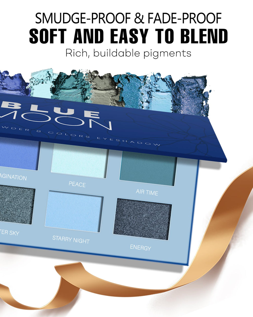 HOOMUSS Eye palette matte shades for crease definition and daily wear