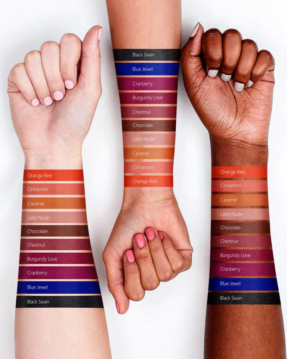HOOMUSS Vegan cruelty-free lipcolor with triple hyaluronic acid for comfort.