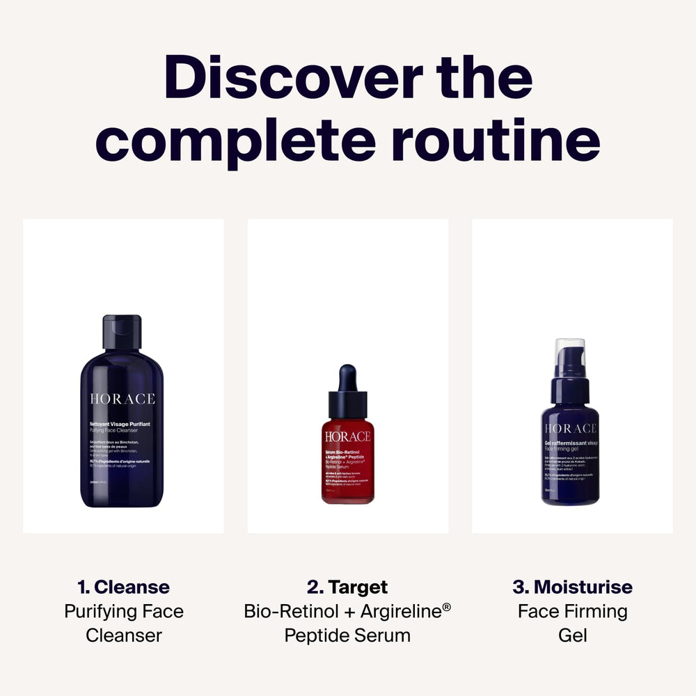 HORACE Face Firming Gel suits all skin types for daily skincare.