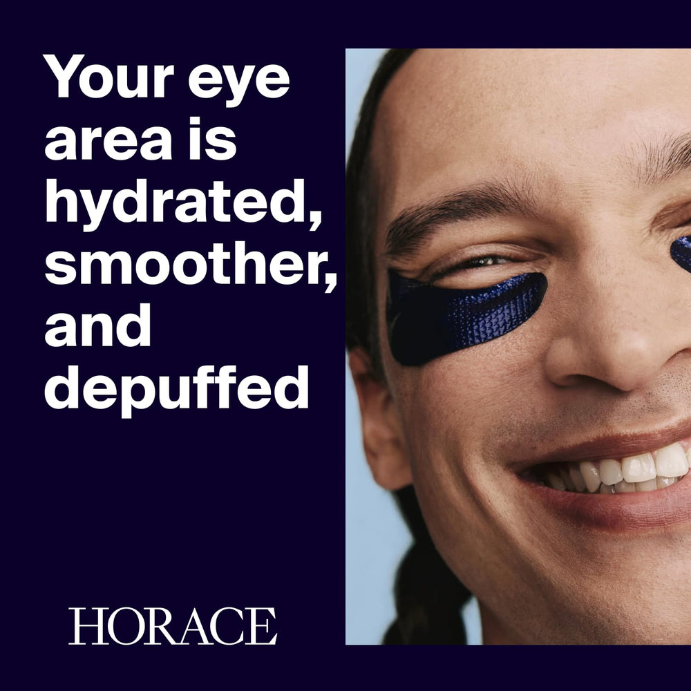 Horace hydrogel patches demonstrating cooling hydration and smooth application