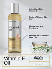 Horbäach Vitamin E Oil value pack packaging highlights savings and formula.