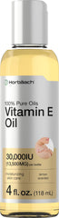 Horbäach Vitamin E Oil bottle for skin nourishment and moisture.