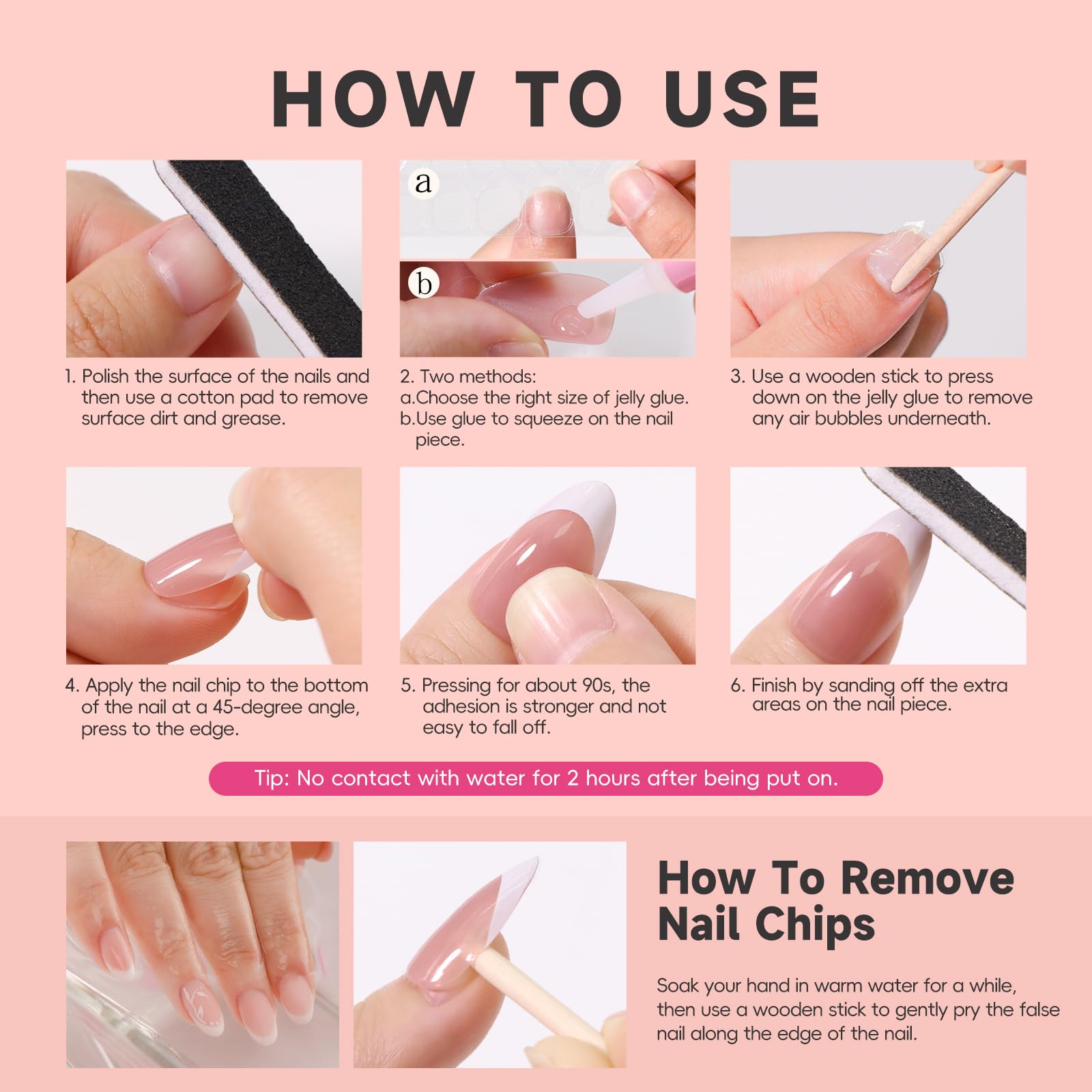 HOSAILY beach vacation look nails for instant style upgrades