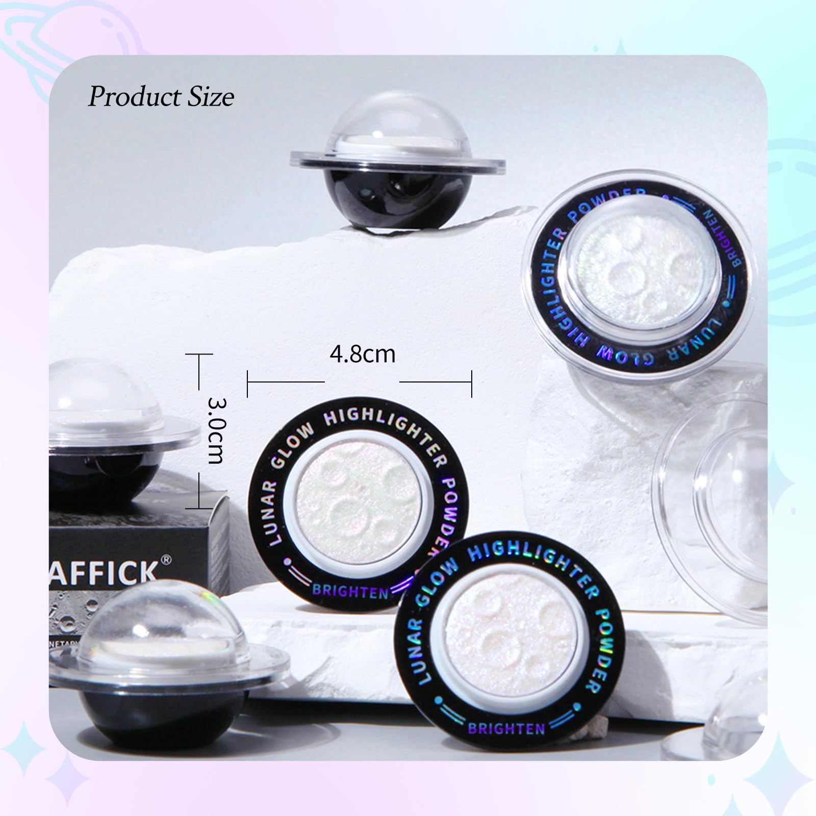 HOSAILY Gift-packaged palette is portable and ideal for gifting on special occasions.