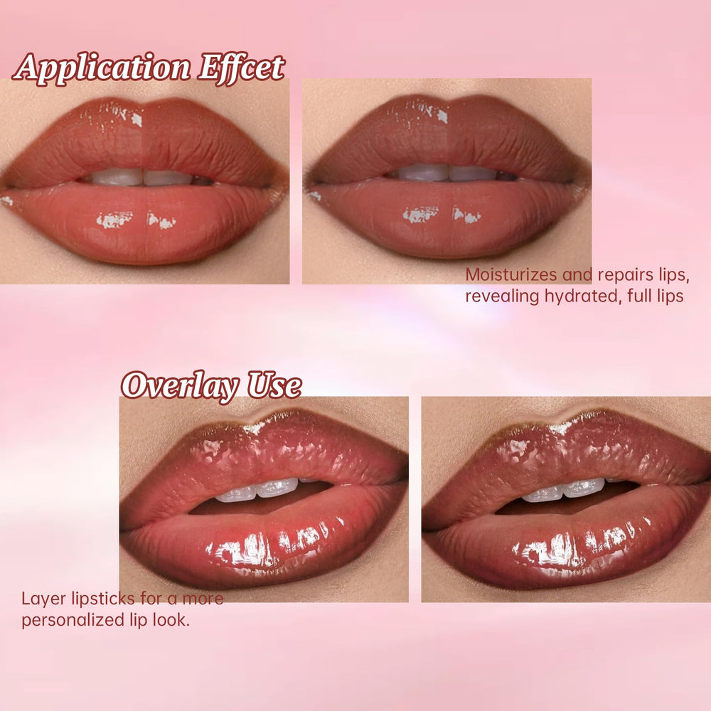 HOSAILY high-shine lip gloss creates a glossy, eye-catching pout.