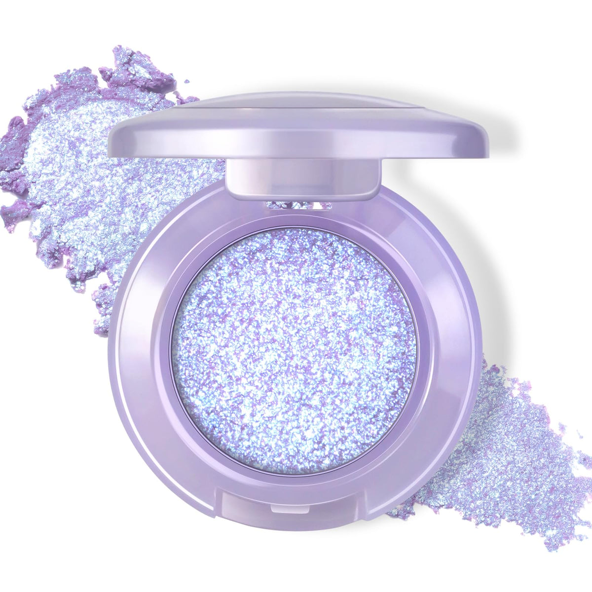 Hosaily holographic blue purple eyeshadow with shifting color for vibrant eye looks.