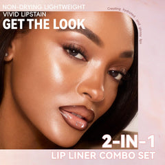 HOSAILY Nine shades lip collection with nude to bold options for any look.