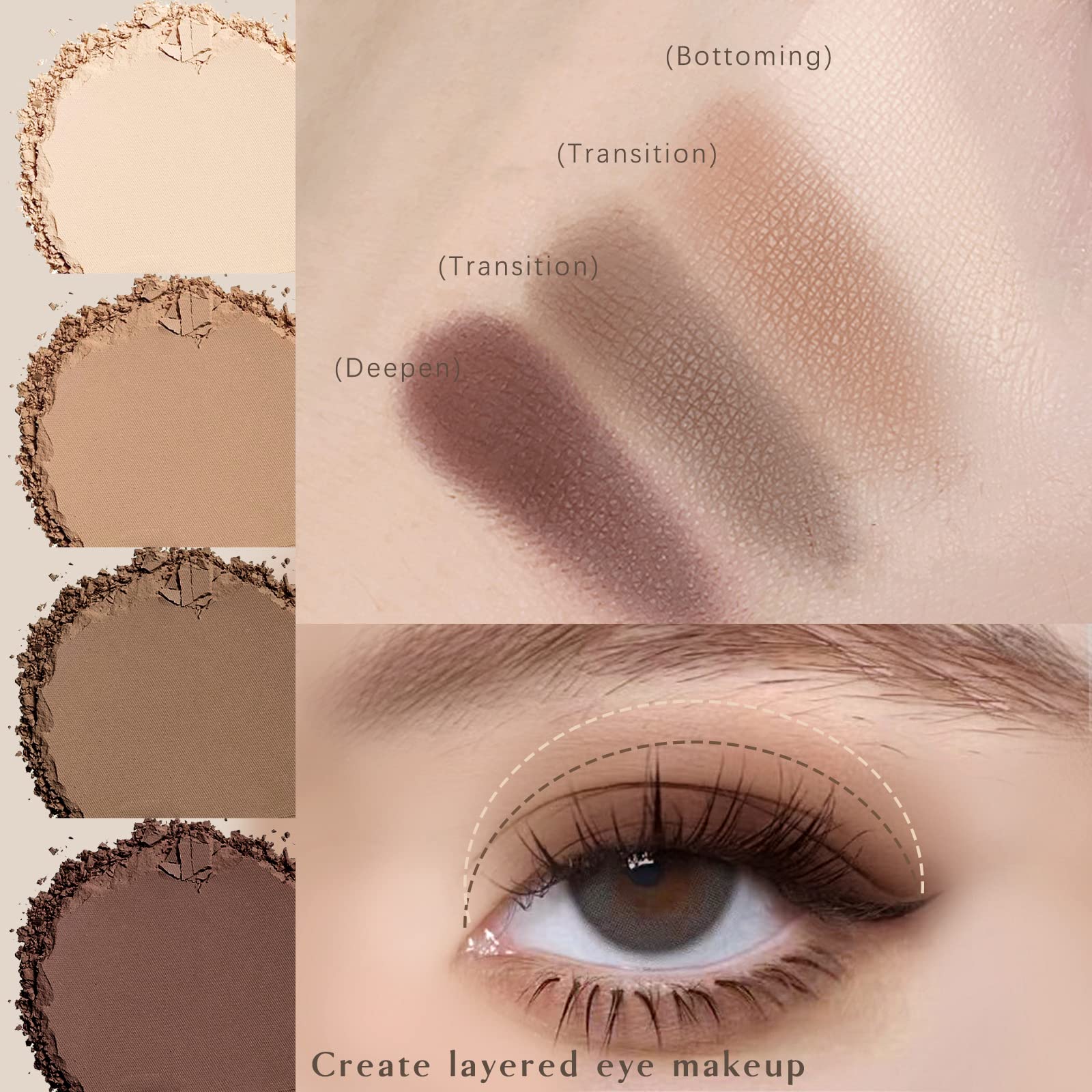 HOSAILY travel-friendly palette fits in bags for on-the-go looks
