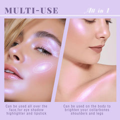 HOSAILY waterproof long-lasting glow eyeshadow providing all-day shimmer and sweat resistance