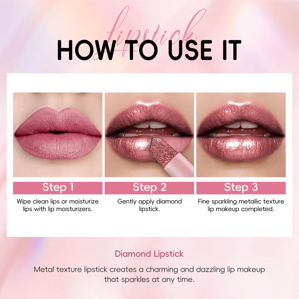 HOSAILY waterproof transfer-proof lipstick in action.